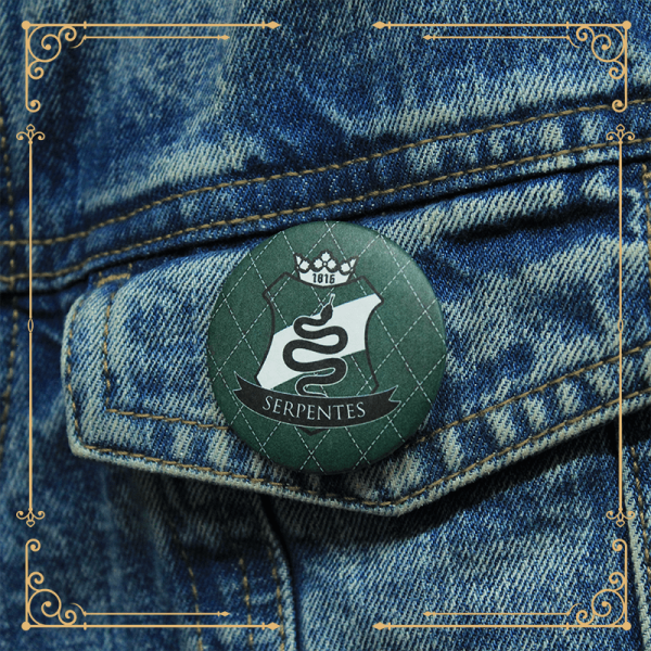 Broche: Brasão Casa das Serpentes!