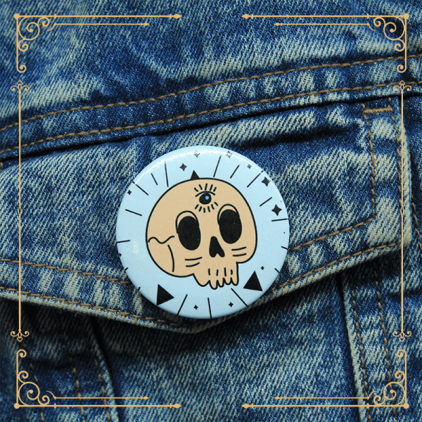 Broche: Caveirinha!