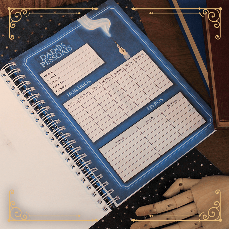 Caderno Universitário: A varinha escolhe o bruxo, mas o bruxo escolhe Priori! - Imagem 3