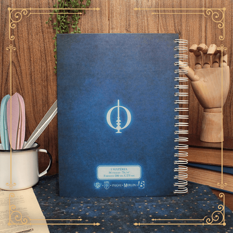 Caderno Universitário: A varinha escolhe o bruxo, mas o bruxo escolhe Priori! - Imagem 6
