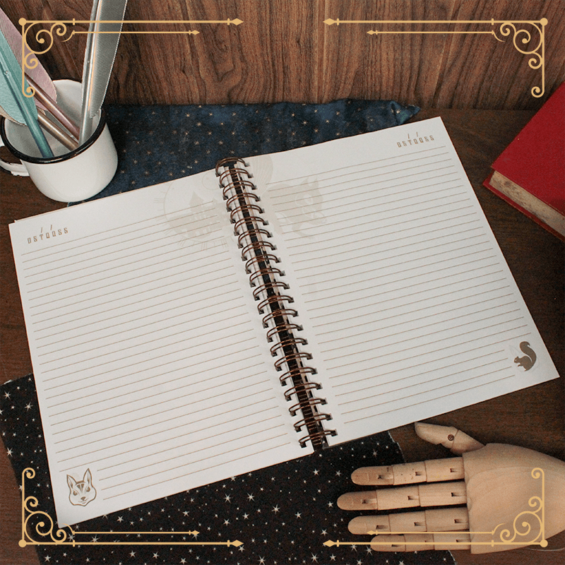 Caderno Universitário: Casa dos Esquilos! - Imagem 5