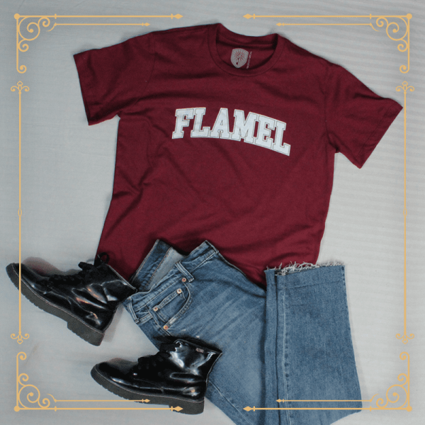 Camiseta Instituto Flamel: Vinho!