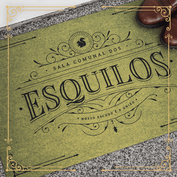 Capacho: Sala comunal da Casa dos Esquilos!