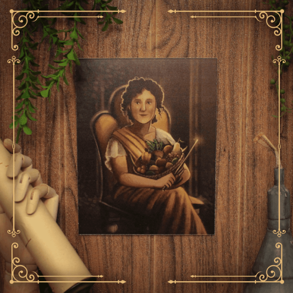 Placa Decorativa: Padroeiras, Maria Clementina!