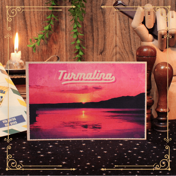 Cartão Postal: Pôr-do-sol de Turmalina!