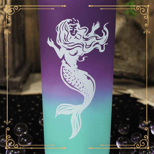 Garrafa degradê: Of course I drink like a fish. I'm a mermaid! - Image 3