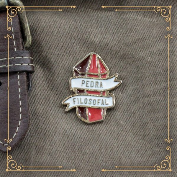Pin Metálico: Pedra Filosofal!